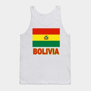 The Pride of Bolivia - Bolivian National Flag Design Tank Top